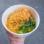 Minced Chicken Dry Noodle ($8.99)